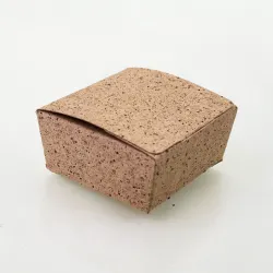 4 Choc Ballotin; Cocoa Shell